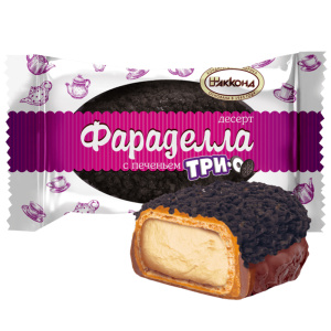 Десерт "Фараделла" с печеньем ТРИО
