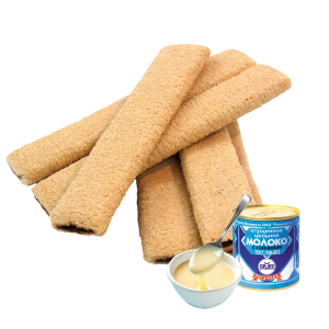 Батончики хрустящие со вкусом СГУЩЕННОГО МОЛОКА
