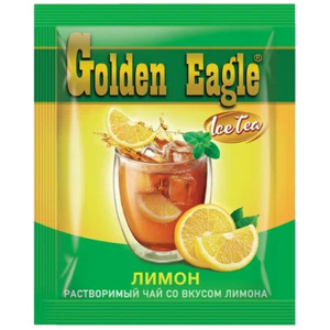 Растворимый чай со вкусом ЛИМОНА Golden Eagle 20гр