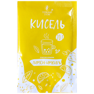 Кисель со вкусом ЛИМОН-ИМБИРЬ 20гр