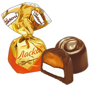 Конфеты "Ласка" с коньяком