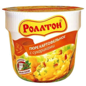 Пюре картофельное с сухариками "Роллтон" 40гр
