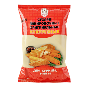 Сухари панировочные оригинальные кукурузные 300гр