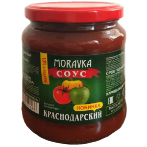 Соус "Моравка Краснодарский" ст.банка 460г
