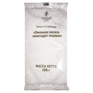 Лимонная кислота моногидрат пищевая (Е330) 100 гр