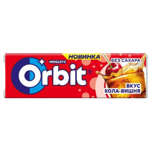 Жевательная резинка б/сах. со вкусом колы и вишни "Orbit" 13,6 г