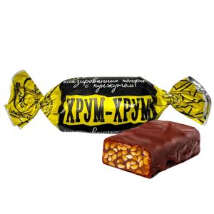 Конфеты "Хрум-Хрум" с кунжутом глазированные