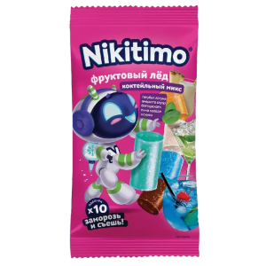 Сироп для приготовления фруктового льда "Nikitimo" коктельный микс 190гр