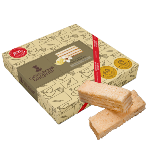 Торт вафельный "Птичка-красавка" 500гр 