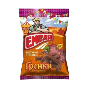 Гренки "Емеля" со вкусом бастурмы с перцем 60г